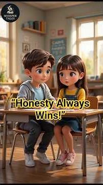 The Missing Homework Mystery | Kids Story About Honesty & Kindness #ai #kidsstory