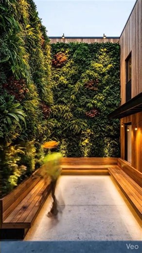 Concrete Box to Lush Vertical Garden 🌿✨ Satisfying Courtyard Transformation