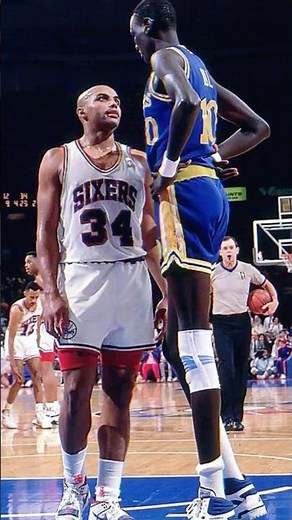 7’7” Manute Bol Was Hitting 3s Like THIS?! 😳
