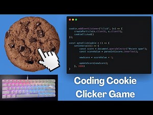 ASMR Programming - Coding Cookie Clicker Game - No talking