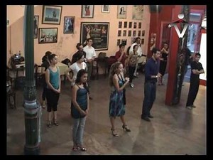 Clase de tango con Maxi Copello - Escuela Carlos Copello - 0054TangoTv