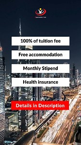 🌟 MBZUAI Scholarship in the UAE 2025 🌟 Apply here: https://tinyurl.com/ysj6688e Financial Coverage: 🎓 Full tuition coverage 🏠 Accommodation support 🩺 Health insurance 💼 Career development opportunities 💰 Monthly stipend This fully funded scholarship is open to international students pursuing a master’s or PhD in AI! Don’t miss your chance to study at one of the leading AI universities in the UAE. Deadline: January 15, 2025 #opportunitiescircle #studyabroad #scholarship #UAE #MBZUAI #artif