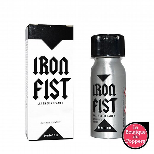 Poppers Iron Fist 24 ml pas cher sur La Boutique du Poppers