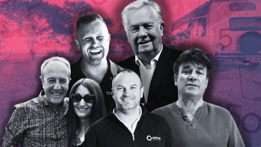 The caravan kings and queens riding Aussie vanlife boom