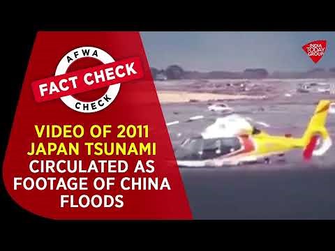 Video Of 2011 Japan Tsunami Circulated As Footage Of China Floods | Fact Check