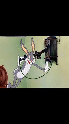 Looney Vault | ☎️ Our beloved rabbit tattles on Elmer to ol' Uncle Louie. That'll learn him for layin' hands on a poor, defenseless, fluffy little... | Instagram