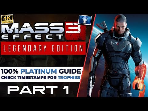Mass Effect 3 Platinum Walkthrough INSANITY [Legendary Edition] Part 1