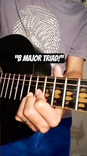 B Major Triad Explained (Notes, Chord & Sound) 🎹 Beginner Friendly#shorts #viral #guitar