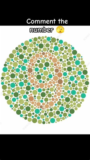 Colour blindness test #colourblindness #shorts