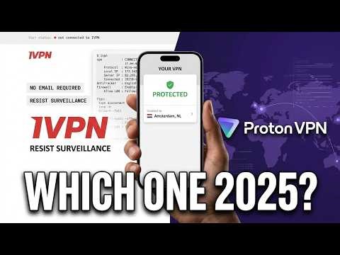 IVPN vs ProtonVPN - Which VPN Should You Use in 2025?
