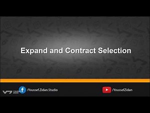 How TO Expand and Contract Selection Photoshop Tips and Tricks Adobe Photoshop