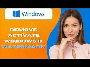 Windows 11: How To Remove Activate Windows Watermark ( 2024 )