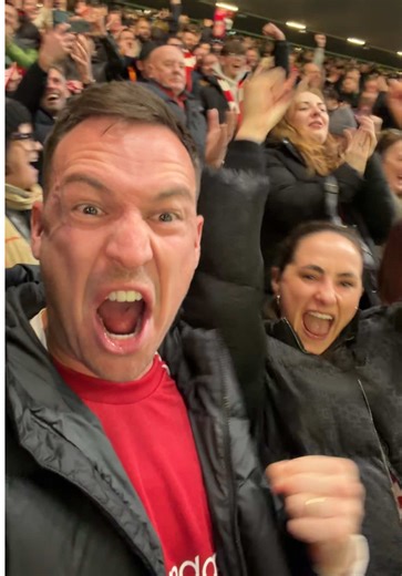 Turning my wife into a @Liverpool FC fan thanks to @EA SPORTS FC ⚽️