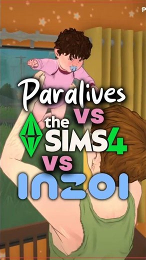 I Compared Sims 4, Paralives & inZOI... Here's My Favorite 👶