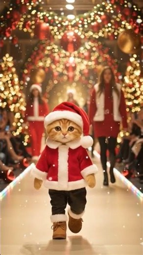 ✨ Little Models in Holiday Style! 🐾