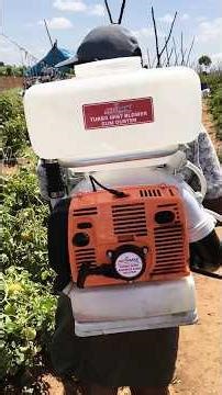 Demo // Agrimate // Mist Blower Sprayer.