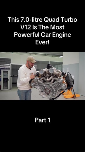 This 7.0-litre Quad Turbo V12 Is The Most Powerful Car Engine Ever!
