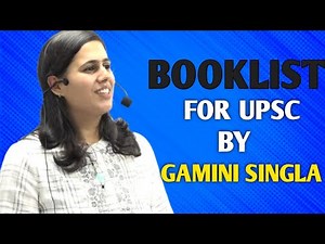 Booklist for upsc by Upsc Topper Rank 3 Gamini Singla!! #upsc #iastopper