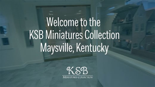 A quick tour of the KSB Miniatures Collection's 3500-square-foot gallery featuring 120 miniature houses, room boxes and vignettes and thousands of fine-scale art pieces. Maysville, Kentucky, at KYGMC. | KSB Miniatures Collection