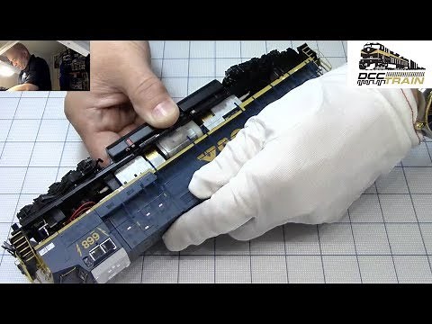 Repair HO Broadway Limited GE AC6000 CSX diesel locomotive Rolling thunder BLI 4786 DCCTRAIN Live