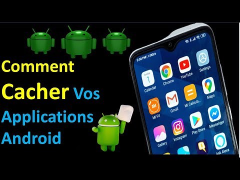 COMMENT CACHER /MASQUER UNE APPLICATION SUR TELEPHONE ANDROID