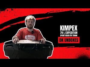 Kimpex 78 L Expedition Sport Rear UTV Trunk | DK Unboxes