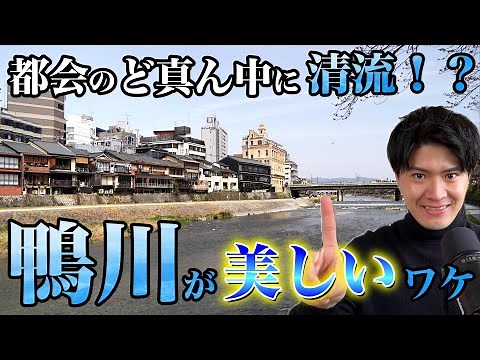 大都会京都を流れる「鴨川」はなぜ清流なのか？上流から下流まで練り歩き、驚きの理由を徹底レポート