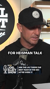 153K views · 2.6K reactions | "Their win against Clemson was gutsy – it announced themselves as true National Championship contenders." Joel Klatt has high praise for LSU after an impressive Week 1 win that set Garrett Nussmeier up for Heisman conversations. Sponsored by Graduate Hotels | The Joel Klatt Show: A College Football Podcast | Facebook