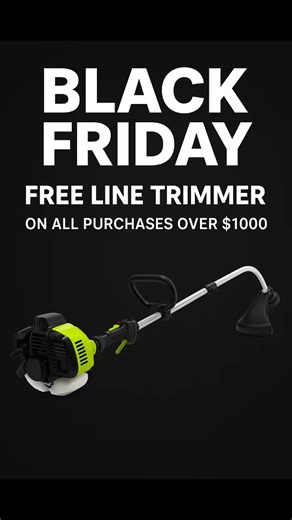 ⏳ LAST DAYS TO SCORE OUR BLACK FRIDAY DEAL! ⏳ The countdown is on at Edgeware Mowers & Chainsaws… 🔥 Only a few days left to spend $1000 and redeem your FREE LawnMaster 26cc Line Trimmer! 🌱💥 And that’s not all — ⚡ Greenworks Redemption Offers still running ⚡ Daily Deals continuing right through to the finish line If you’ve been thinking about upgrading your mower, grabbing a chainsaw, or sorting summer gear… now’s the moment. Deal ends 5th December — don’t miss it! T&Cs: Valid until 05/12/25. 