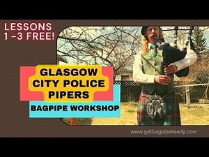 Glasgow City Police Pipers