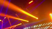 Lighting design for event. Concert with colorful lighting