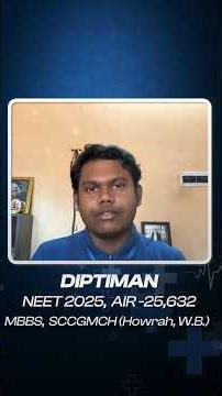 POV: NEET Topper Gives You Their Secret Formula 👀 | NEET 2026 #shorts