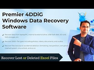 How to Recover Deleted Excel Files Easily and Quickly | 4DDiG Windows Data Recovery