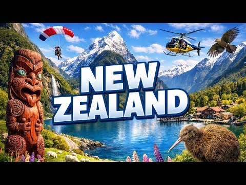 New Zealand – Nature at Its Finest |Travel video 4K