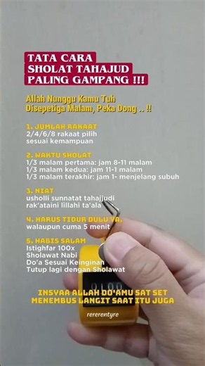 Tata Cara Sholat Tahajud Paling Gampang #motivasiislam #sholat #sholattahajud #tahajud #shalat #doa