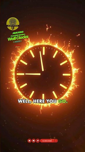 Futuristic Wall Clocks That Will Blow Your Mind!