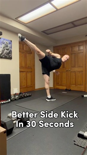 Better Side Kick in 30 Seconds #tutorial #howto #training #grind #kickingdrills #kickingform