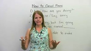 70K views · 9K reactions | What's a nice way to tell someone you can't hang out with them? Watch Emma's new video on how to cancel plans! (And yes, this works for online gaming and Zoom meetings too.) | engVid | Facebook