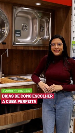 Ferreira Costa on Instagram: "Confira as melhores dicas de como escolher a cuba perfeita para deixar seu dia a dia mais funcional e cheio de estilo. 💡 💥 Transforme sua cozinha com facilidade e viva o seu Sonho de Cozinha! 🛒 Vem para a loja, acesse o site ou compre pelo app. #SonhoDeCozinha #Tramontina #FerreiraCosta #CozinhaPerfeita #DicasDeCozinha #CubaInox"