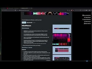 HUGE Update to MiniMeters that adds Audio Capture and more.
