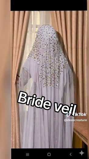 Bride veils available in different colours dm 08036027448 #brideveil #bride #deasmodestartistry #goviral #frypgシ