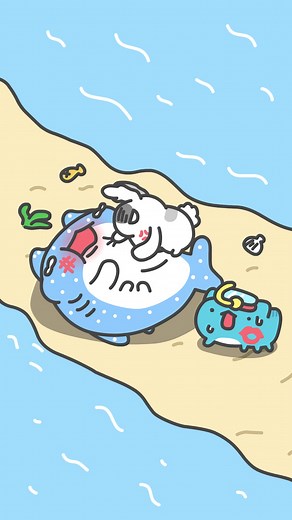 Divide the sea for love #capoo