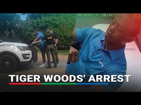 FULL: Bodycam footage shows Tiger Woods' DUI arrest | ABS-CBN News