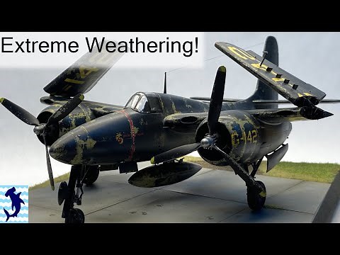 How to Paint and Weather late war US Navy and Marine aircraft!