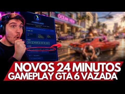 CYBERLEEK LEAKED GTA 6 AGAIN!!!! 24-MINUTE GAMEPLAY NEW VIDEO IS LIVE AND TODAY IS GOING TO BE WILD
