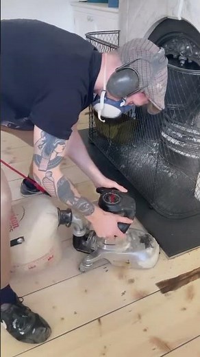 Filling Floorboard Gaps Professionally #floorsanding #diy #howto #woodworking #renovation