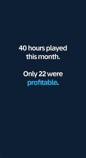 Volume isn’t the flex. Efficiency is. #poker #pokertok #livepoker