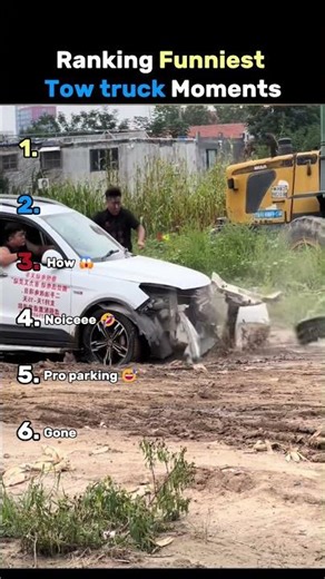 Ranking Funniest Tow Truck Moments 🤣