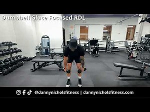 How To Do A Dumbbell Glute Focused RDL