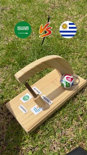 Saudi Arabia vs Uruguay… the pendulum predicts the winner ⚽🔮 | 2026 World Cup 🌎🏆